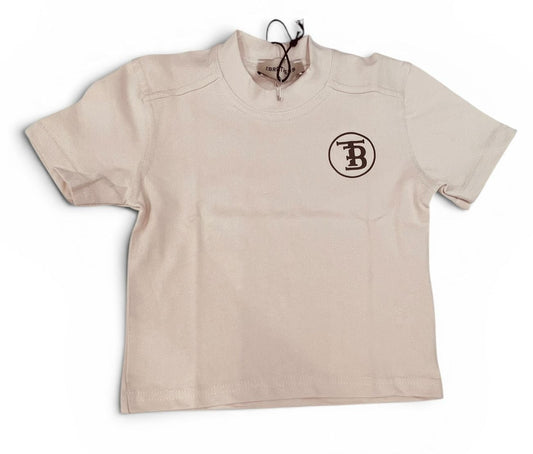 The Brothers T-Shirt Premium Da Bambino Con Stampa Marrone