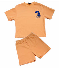 MRL Completo Ragazzo Felpa Cotone Mezza Manica con Bermuda