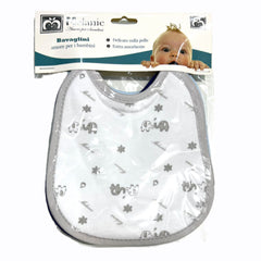 Bavaglini per Allattamento Set 6 Pezzi 100% Cotone