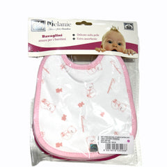 Bavaglini per Allattamento Set 6 Pezzi 100% Cotone