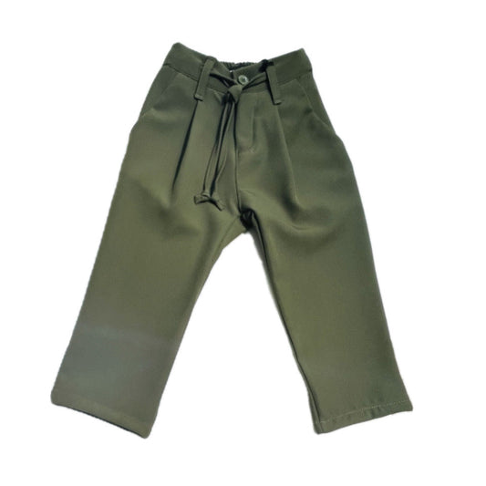 Pierre Cardin Pantalone Bambino con Pinces Fondo Ampio