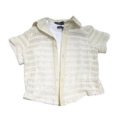 Completo Tre Pezzi Camicia in Filo Canotta Bermuda