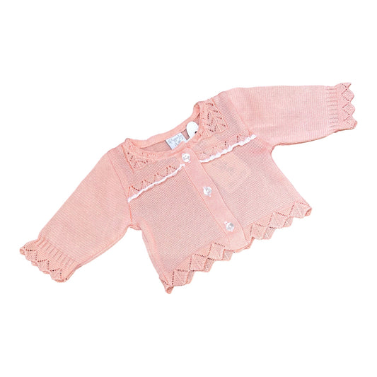 Pappa e Latte Golfino in Filo da Neonata