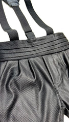 Bermuda Bambino Classic con Fascia Smoking e Bretelle