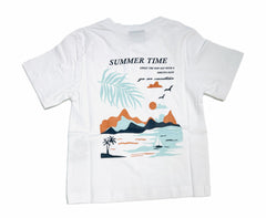 Jasper T-Shirt Serafina Neonato retro stampa