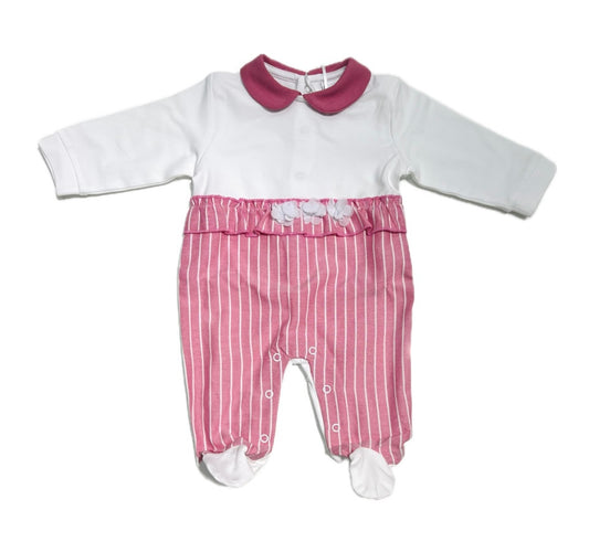 Pastello Tutina in Cotone Bielastica Da Corredino