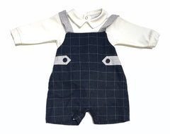 Le Chicche Completo Due Pezzi Salopette e Maglia in Caldo Cotone (Copia)