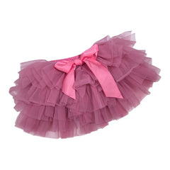 Gonna in Tulle Balze Con Coulotte Da Neonata