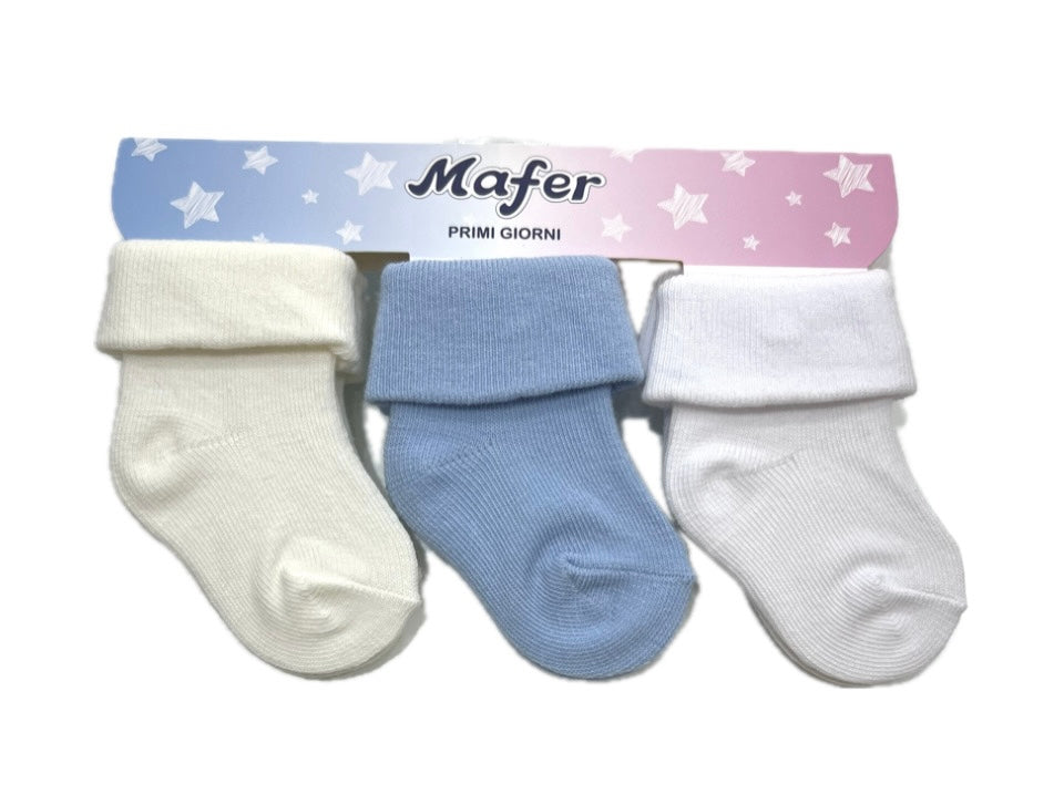 Mafer Tris Calzini Primi Giorni in Caldo Cotone – Baby island