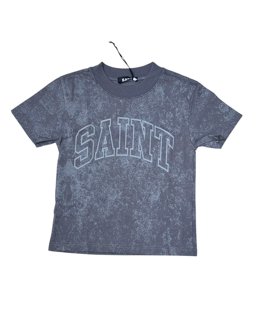 Saint T-Shirt Premium Effetto Marmorizzato 100% Cotone