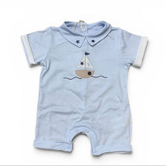 Les Jolies Pagliaccetto Ricamo Vela 100% Cotone
