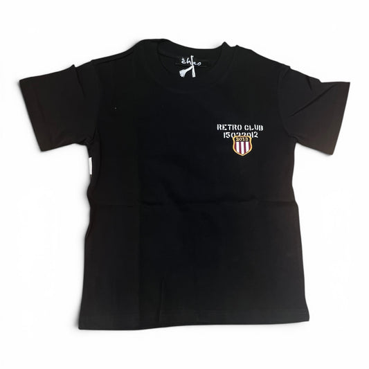 T-Shirt Premium Da Bambino Con Tessuto Retro Camouflage