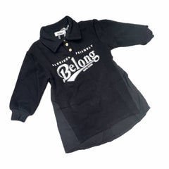 Abito Polo in Felpa da Bambina