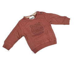 Felpa Dirkje Neonato con Stampa Bear