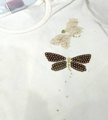 Ativo Maglia Cotone Caldo con Voilà Polsino Da Neonata