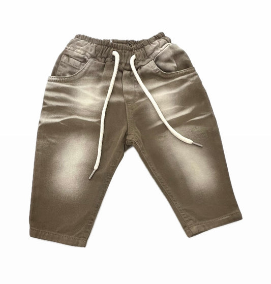 Victor Jeans Beige Sfumato da Neonato