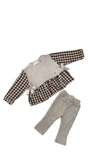 Completo Bambina da 1 a 5 anni con Leggins a Zampa