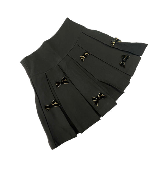 Ativo Gonna Fiocchetti a Pieghe con Coulotte