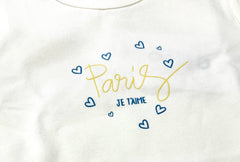 Ativo Maglia in Cotone Caldo Paris Neonata