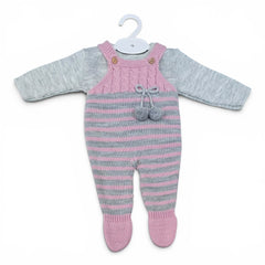 Completo Salopette e Maglia Due Pezzi in m. Lana