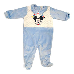 Disney Tutina in Ciniglia Micky Mouse Ricamata Da Neonato