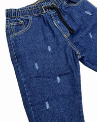 Rebel Jeans Con Elastico in Vita Da Ragazzo