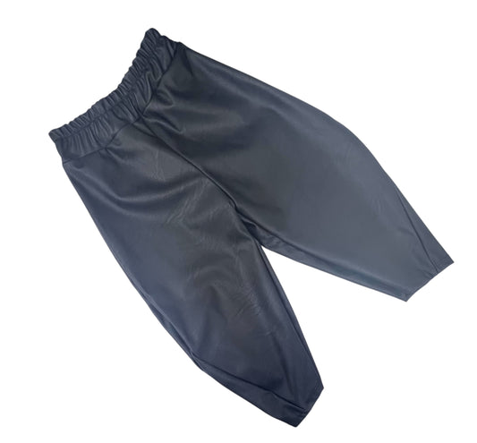 Pantalone Ballon in Eco Pelle da Bambina Invernale