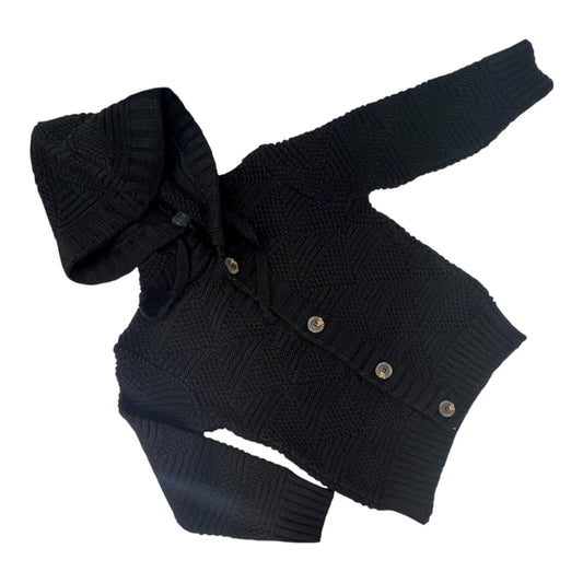 Attuality Cardigan m. Lana con Cappuccio Da Bambino