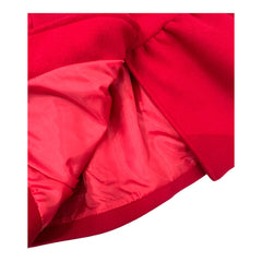 Cappottino Rosso Dafny Da Neonata Con Teddy Tartan