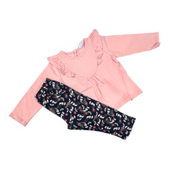 Ativo Completo con Leggings Da Neonata Invernale