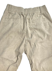 Pantalone Japan In Vellutto A Costine Con Pinces Da Bambino