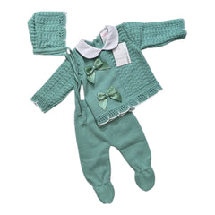 Fruit Completo Tre pezzi Nascita m.Lana da Neonata