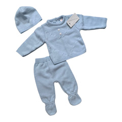 Fruit Completo Tre pezzi Nascita m.Lana da Neonato