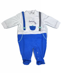 Tutina Pierre Cardin 100% Cotone Da Neonato