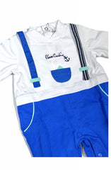 Tutina Pierre Cardin 100% Cotone Da Neonato