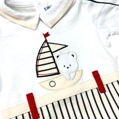 Tutina Bidibimbo Chic 100% Cotone Da Neonato