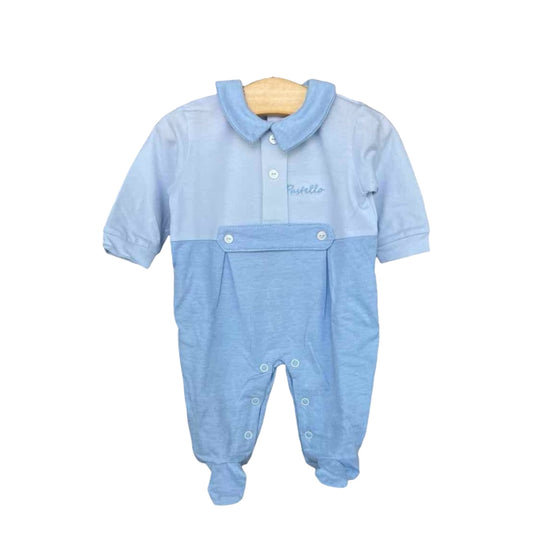 Tutina Pastello Chic 100% Cotone e Piquet Da Neonato