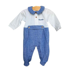 Tutina Pastello Chic 100% Cotone e Piquet Da Neonato
