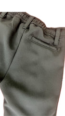 PIERRE CARDIN PANTALONE FONDO AMPIO DOPPIA PINCES NERO RAGAZZO