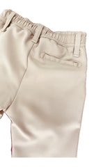 PIERRE CARDIN PANTALONE FONDO AMPIO DOPPIA PINCES BEIGE RAGAZZO