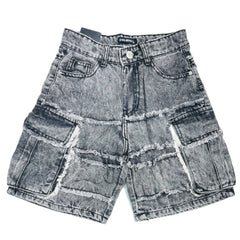 Bermuda Jeans Ragazzo Con Tasconi