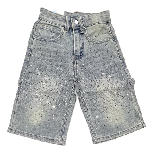 Bermuda Diamond in Jeans Bambina
