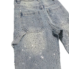 Bermuda Diamond in Jeans Bambina