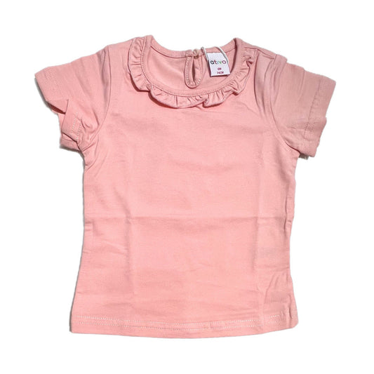 Ativo T-Shirt Con Rouches Neonata