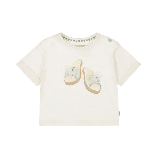 Dirkje T-shirt Neonata Dettagli Tulle
