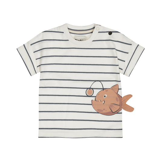 Dirkje T-shirt Neonato Con Dettaglio Coda