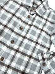 Camicia Quadri Flanella Da Bambino