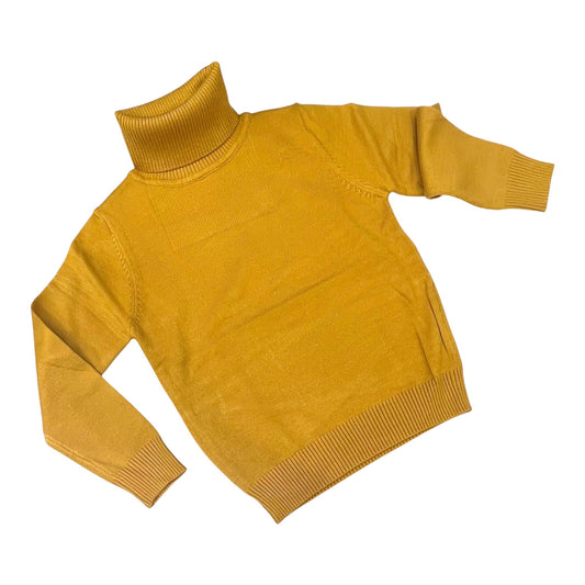 Pullover m. Lana Rasata Collo Alto Da Neonati