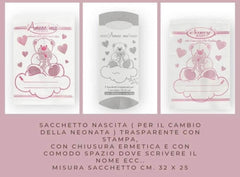 Box Da Corredino Nascita Femminuccia 33 Pezzi Più Omaggio