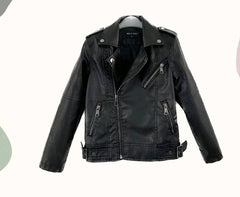 Giubbino Ecopelle modello Biker unisex